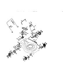 Wheel Assembly parts for Craftsman Gas Walk-Behind Mower 917377620 from AppliancePartsPros.com