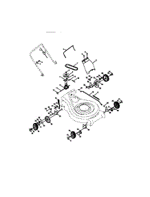Wheel Assembly parts for Craftsman Gas Walk-Behind Mower 917377621 from AppliancePartsPros.com