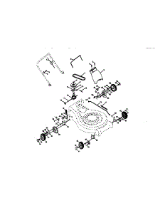 Wheel Assembly parts for Craftsman Gas Walk-Behind Mower 917377630 from AppliancePartsPros.com