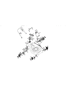Wheel Assembly parts for Craftsman Gas Walk-Behind Mower 917377631 from AppliancePartsPros.com