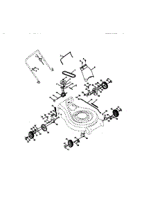 Wheel Assembly parts for Craftsman Gas Walk-Behind Mower 917377641 from AppliancePartsPros.com