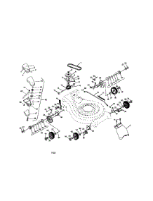 Wheels / Tires / V-Belt parts for Craftsman Gas Walk-Behind Mower 917377661 from AppliancePartsPros.com