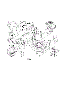 Handle / Engine / Housing / Grassbag parts for Craftsman Gas Walk-Behind Mower 917377665 from AppliancePartsPros.com
