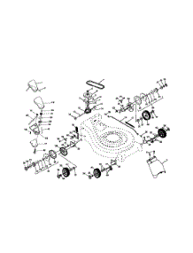 Wheels / Tires / V-Belt parts for Craftsman Gas Walk-Behind Mower 917377700 from AppliancePartsPros.com
