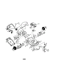 Lawn Mower parts for Craftsman Gas Walk-Behind Mower 917377750 from AppliancePartsPros.com
