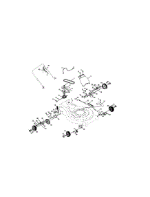 Wheel parts for Craftsman Gas Walk-Behind Mower 917377760 from AppliancePartsPros.com