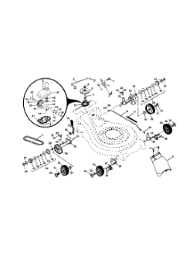 Wheels And Tires parts for Craftsman Gas Walk-Behind Mower 917377783 from AppliancePartsPros.com