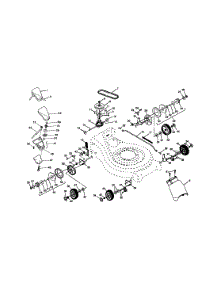 Wheels / Tires / V-Belt parts for Craftsman Gas Walk-Behind Mower 917377790 from AppliancePartsPros.com