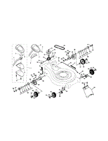 Wheels / Tires / Drive Cover / Belt parts for Craftsman Gas Walk-Behind Mower 917377794 from AppliancePartsPros.com