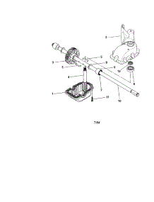 Gearcase Assembly parts for Craftsman Gas Walk-Behind Mower 917377795 from AppliancePartsPros.com