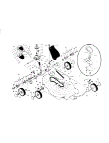 Wheels / Tires parts for Craftsman Gas Walk-Behind Mower 917377795 from AppliancePartsPros.com