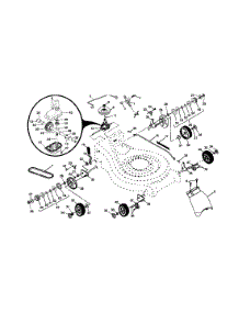 Wheels And Tires parts for Craftsman Gas Walk-Behind Mower 917377822 from AppliancePartsPros.com