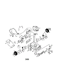 Rotary Lawn Mower parts for Craftsman Gas Walk-Behind Mower 917377981 from AppliancePartsPros.com