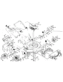 Main Frame parts for Craftsman Gas Walk-Behind Mower 917378021 from AppliancePartsPros.com