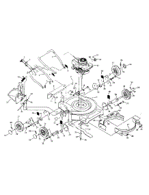 Main Frame parts for Craftsman Gas Walk-Behind Mower 917378030 from AppliancePartsPros.com