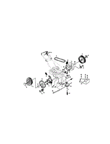 Wheels parts for Craftsman Gas Walk-Behind Mower 917378060 from AppliancePartsPros.com