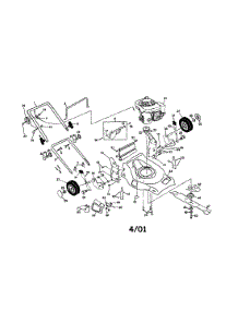 Rotary Lawn Mower parts for Craftsman Gas Walk-Behind Mower 917378211 from AppliancePartsPros.com