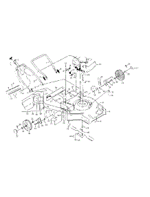 Main Frame parts for Craftsman Gas Walk-Behind Mower 917378241 from AppliancePartsPros.com
