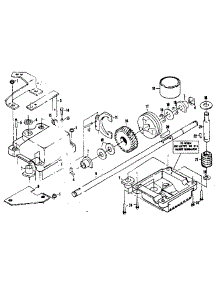 Gear Case Assembly Part No. 85315 parts for Craftsman Gas Walk-Behind Mower 917378242 from AppliancePartsPros.com