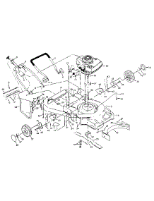 Main Frame parts for Craftsman Gas Walk-Behind Mower 917378251 from AppliancePartsPros.com