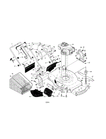 Engine / Housing / Handle parts for Craftsman Gas Walk-Behind Mower 917378300 from AppliancePartsPros.com