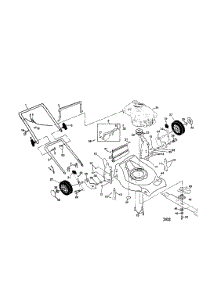 Rotary Lawn Mower parts for Craftsman Gas Walk-Behind Mower 917378340 from AppliancePartsPros.com