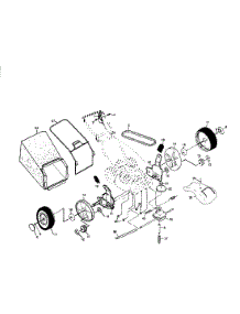 Wheels / Tires / Bag parts for Craftsman Gas Walk-Behind Mower 917378350 from AppliancePartsPros.com