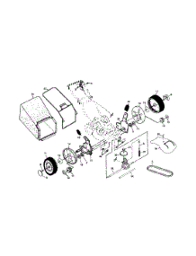 Wheels / Tires / Bag parts for Craftsman Gas Walk-Behind Mower 917378361 from AppliancePartsPros.com