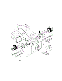 Wheels / Tires / Bag parts for Craftsman Gas Walk-Behind Mower 917378402 from AppliancePartsPros.com
