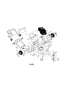 Rotary Lawn Mower parts for Craftsman Gas Walk-Behind Mower 917378412 from AppliancePartsPros.com