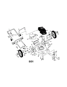 Rotary Lawn Mower parts for Craftsman Gas Walk-Behind Mower 917378421 from AppliancePartsPros.com
