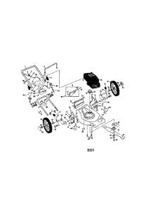 Rotary Lawn Mower parts for Craftsman Gas Walk-Behind Mower 917378431 from AppliancePartsPros.com