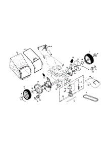 Wheels / Tires / Bag parts for Craftsman Gas Walk-Behind Mower 917378441 from AppliancePartsPros.com