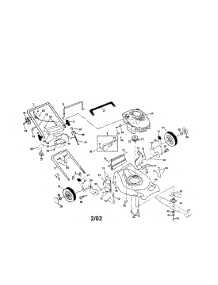 Rotary Lawn Mower parts for Craftsman Gas Walk-Behind Mower 917378460 from AppliancePartsPros.com