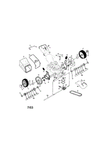 Wheels / Tires / Bag parts for Craftsman Gas Walk-Behind Mower 917378482 from AppliancePartsPros.com