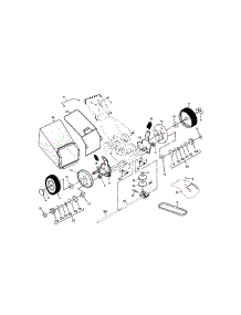 Wheels / Tires / Bag parts for Craftsman Gas Walk-Behind Mower 917378490 from AppliancePartsPros.com