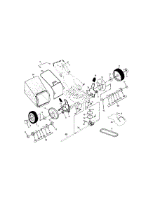 Wheels / Tires / Bag / Gearcase / V-Belt parts for Craftsman Gas Walk-Behind Mower 917378491 from AppliancePartsPros.com