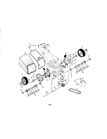 Wheels / Tires / Bag parts for Craftsman Gas Walk-Behind Mower 917378492 from AppliancePartsPros.com