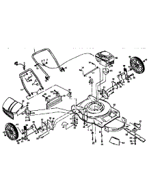 Lawn Mower parts for Craftsman Gas Walk-Behind Mower 917378570 from AppliancePartsPros.com