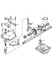 Gear Case parts for Craftsman Gas Walk-Behind Mower 917378571 from AppliancePartsPros.com