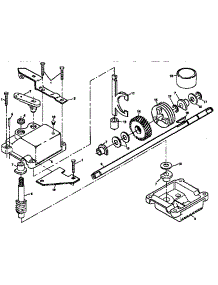 Lawn Mower-Gear Case Assembly parts for Craftsman Gas Walk-Behind Mower 917378590 from AppliancePartsPros.com