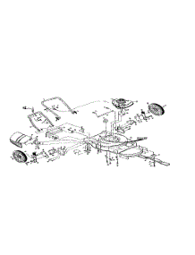 Main Frame parts for Craftsman Gas Walk-Behind Mower 917378630 from AppliancePartsPros.com