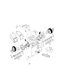 Wheels / Tires / Bag parts for Craftsman Gas Walk-Behind Mower 917378643 from AppliancePartsPros.com