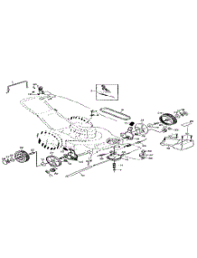 Drive Assembly parts for Craftsman Gas Walk-Behind Mower 917378650 from AppliancePartsPros.com