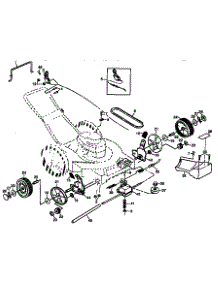 Repair Parts parts for Craftsman Gas Walk-Behind Mower 917378652 from AppliancePartsPros.com