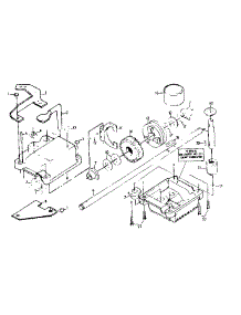 Gear Case Assembly Part Number 886625 parts for Craftsman Gas Walk-Behind Mower 917378671 from AppliancePartsPros.com