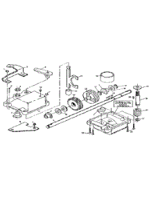 Gear Case Assembly parts for Craftsman Gas Walk-Behind Mower 917378750 from AppliancePartsPros.com