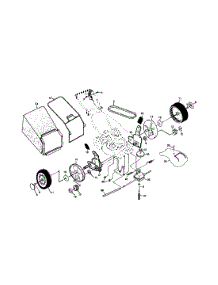 Transmission / Wheels / Bagger parts for Craftsman Gas Walk-Behind Mower 917378770 from AppliancePartsPros.com