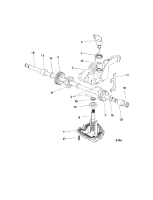 Gear Case Assembly parts for Craftsman Gas Walk-Behind Mower 917378771 from AppliancePartsPros.com