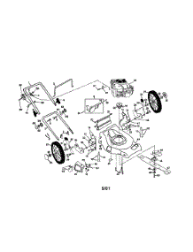 Rotary Lawn Mower parts for Craftsman Gas Walk-Behind Mower 917378840 from AppliancePartsPros.com